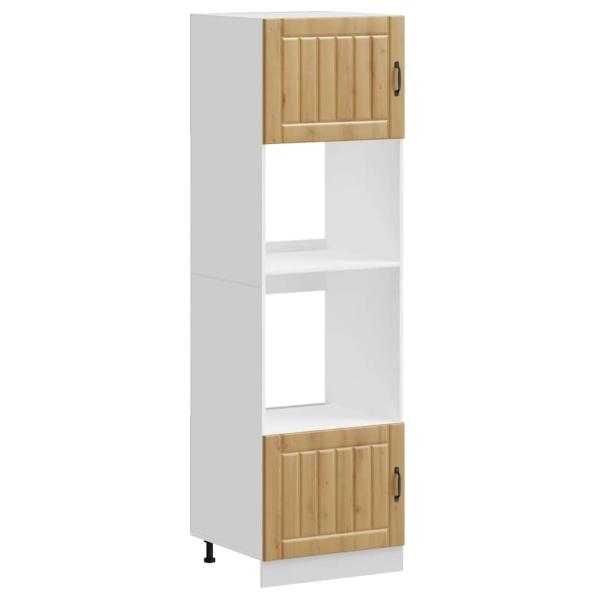 Herdumbauschränke 2 Stk. Kalmar Artisan-Eiche Holzwerkstoff