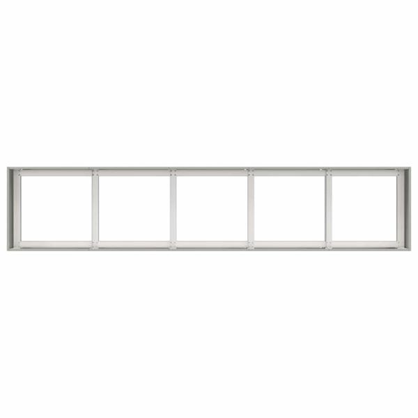 ARDEBO.de - Pflanzkübel 200x40x40 cm Edelstahl