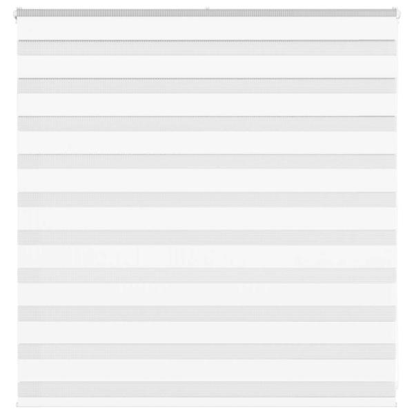 ARDEBO.de - Zebrarollo Weiß 140x100 cm Stoffbreite 135,9 cm Polyester