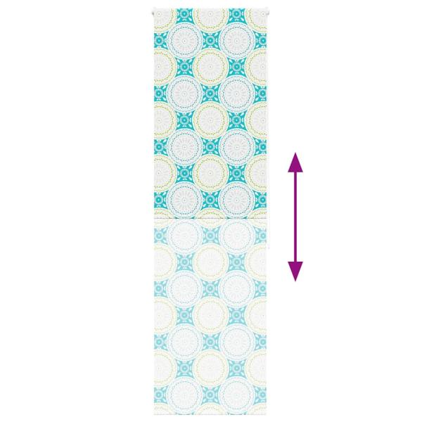 Duschrollo 80x240 cm Stoffbreite 76 cm