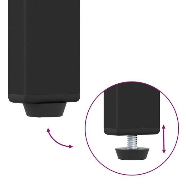Nachttische 2 Stk. Artisan-Eiche 34x35,5x70 cm Holzwerkstoff