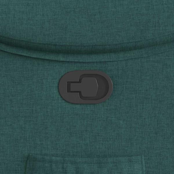 Relaxsessel Dunkelgrün Stoff