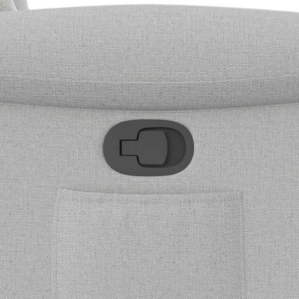 Relaxsessel Wolkengrau Stoff