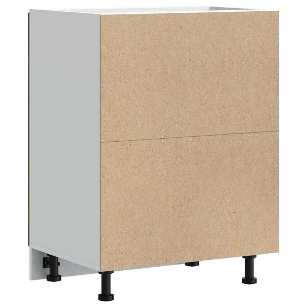 Spülenunterschrank Lucca Räuchereiche Holzwerkstoff