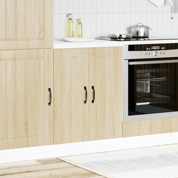 Spülenunterschrank Lucca Sonoma-Eiche Holzwerkstoff