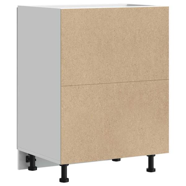 Spülenunterschrank Lucca Weiß Holzwerkstoff