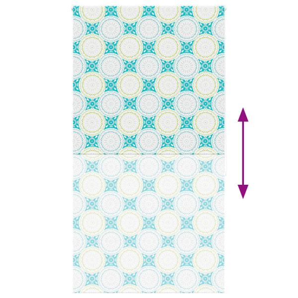 Duschrollo 130x240 cm Stoffbreite 126 cm