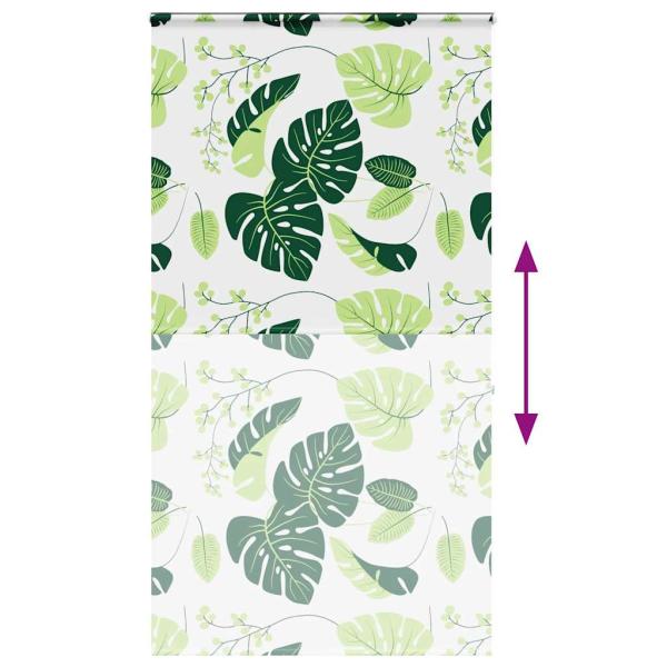 Duschrollo mit Kassette 130x240 cm Stoffbreite 126 cm