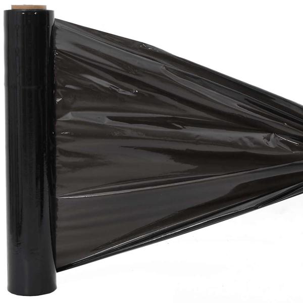 Stretchfolie 2 Stk. Schwarz 20 ?m 50 cm x 300 m