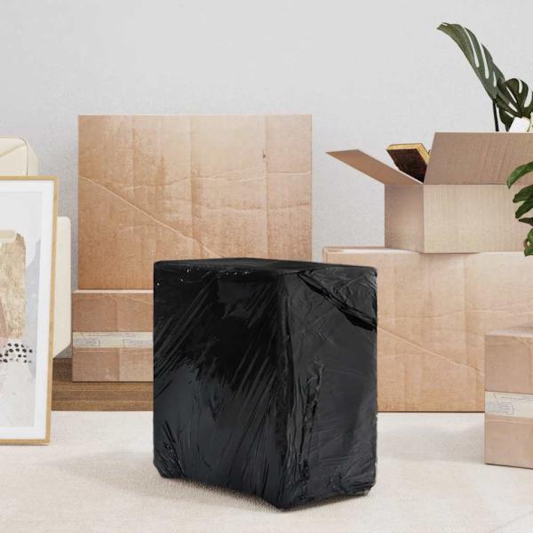 Stretchfolie 2 Stk. Schwarz 17 ?m 50 cm x 150 m