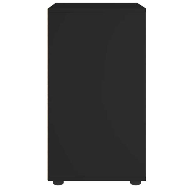 Sideboard VISNES Schwarz 60x40x73 cm Holzwerkstoff