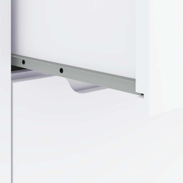 Sideboard VISNES Weiß 60x40x73 cm Holzwerkstoff