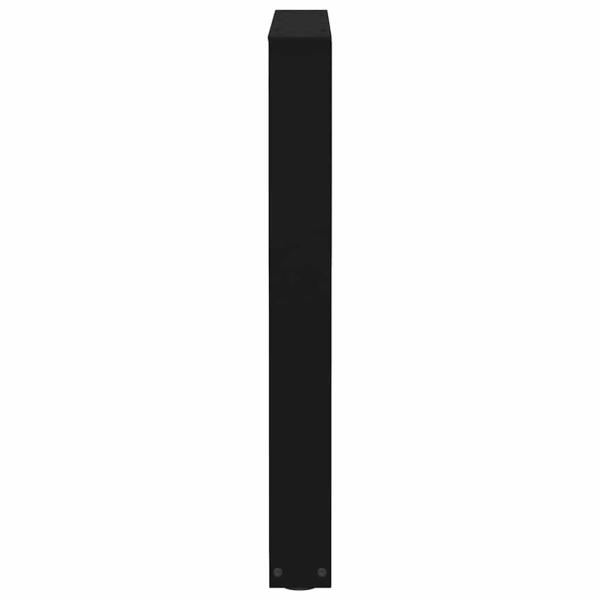 Esstisch Beine V-Form 2 Stück Schwarz 60x(72-73,3) cm Stahl