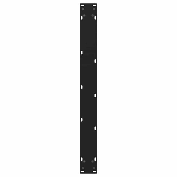 Esstischbeine V-Form 3 Stück Schwarz 90x(72-73,3) cm Stahl