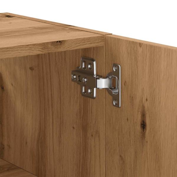 Wandschrank Artisan-Eiche 60x31x60 cm Holzwerkstoff