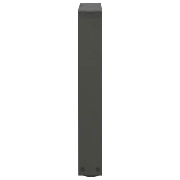 Esstisch Beine V-Form 2 Stück Anthrazit 28x(42-43,3) cm Stahl
