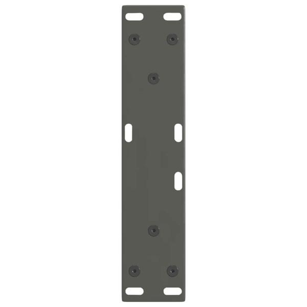Esstisch Beine V-Form 2 Stück Anthrazit 28x(42-43,3) cm Stahl