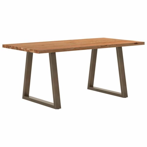ARDEBO.de - Esstisch Hellbraun 180x90x74 cm Massivholz Eiche Rechteckig