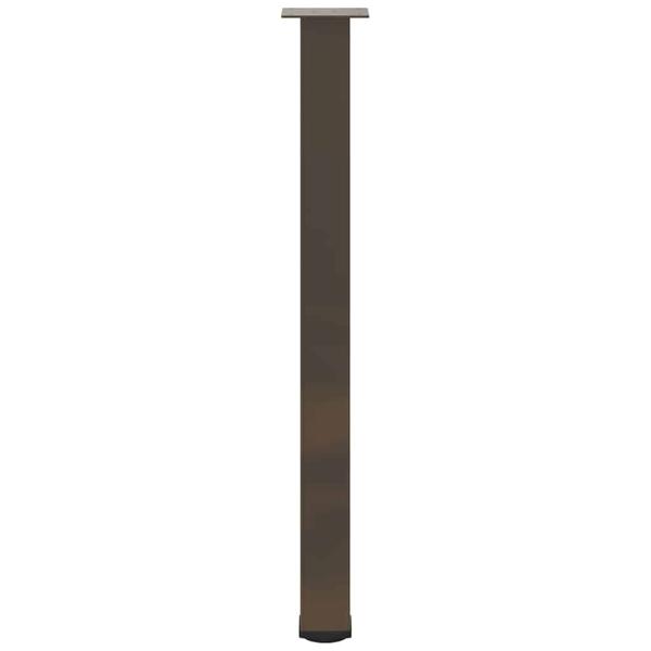 Couchtischbeine 4 Stk. Naturstahl 100-102 cm Stahl