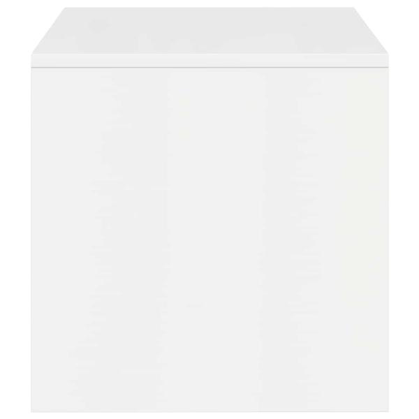 TV-Schrank Hochglanz-Weiß 100x40x40 cm Holzwerkstoff