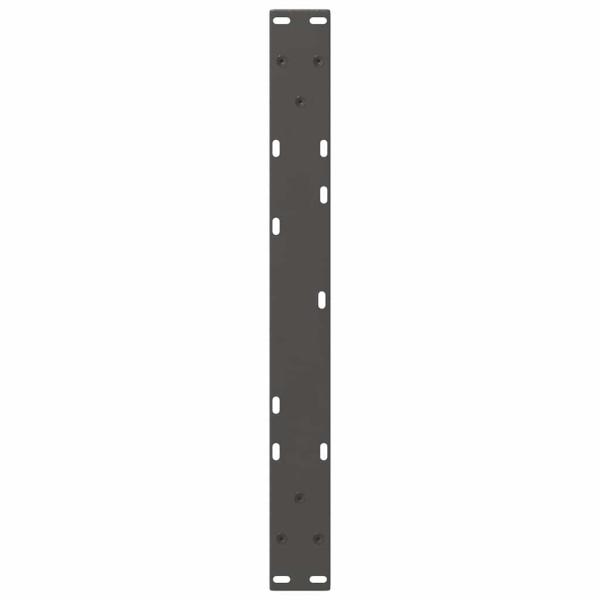 ARDEBO.de - Esstisch Beine V-Form 2 Stück Anthrazit 60x(30-31,3) cm Stahl