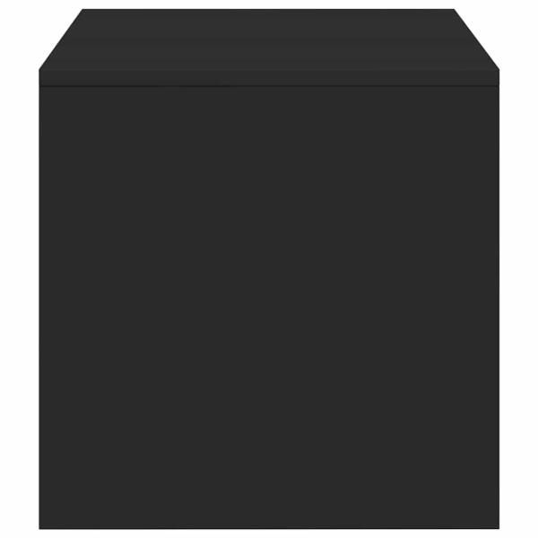 TV-Schrank Schwarz 100x40x40 cm Holzwerkstoff