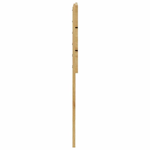 Kopfteil 140 cm Massivholz Eiche