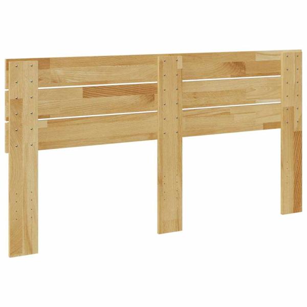 Kopfteil 140 cm Massivholz Eiche