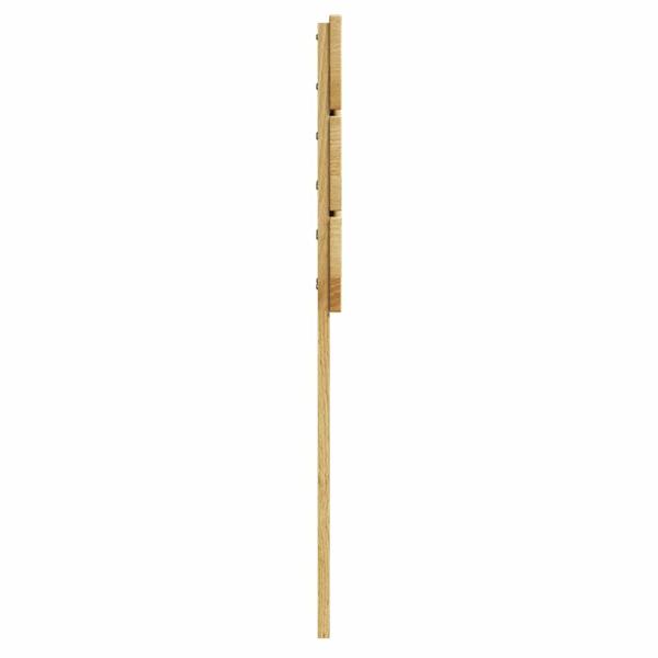 Kopfteil 90 cm Massivholz Eiche