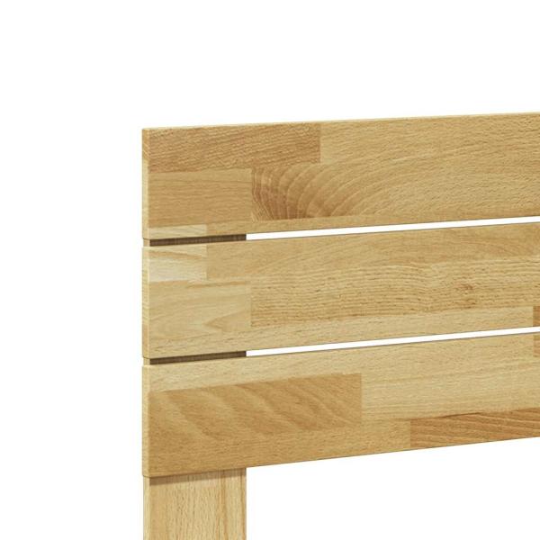 Kopfteil 90 cm Massivholz Eiche