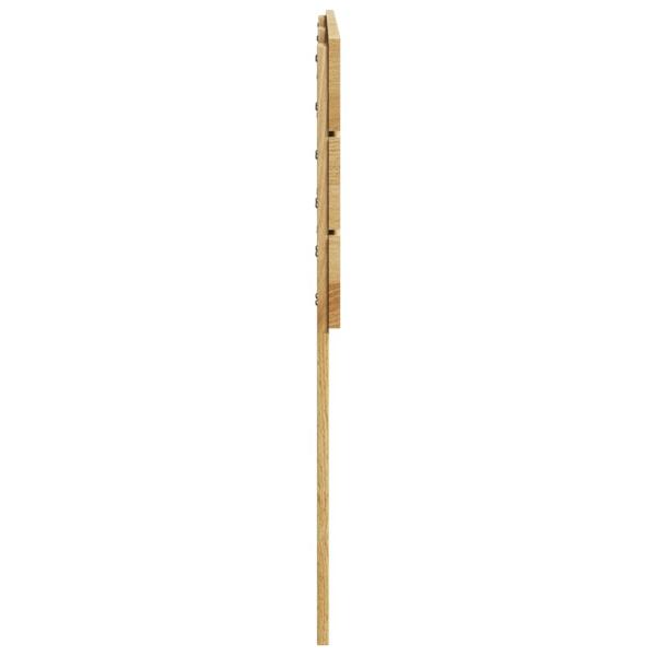 Kopfteil 180 cm Massivholz Eiche