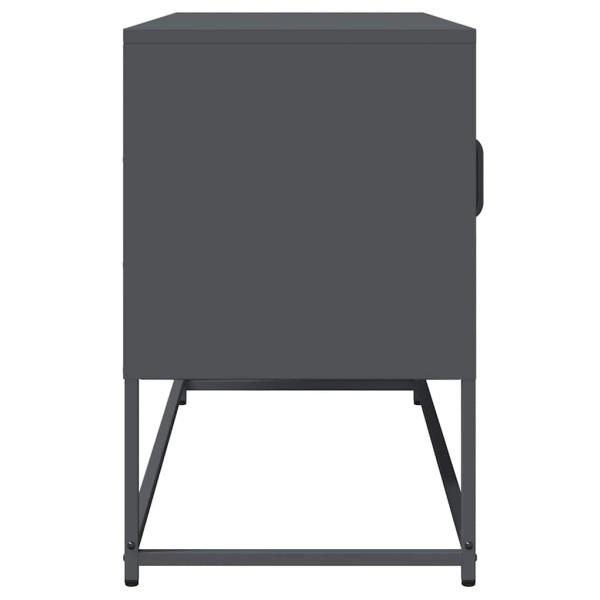 TV-Schrank Anthrazit 100,5x39x60,5 cm Kaltgewalzter Stahl
