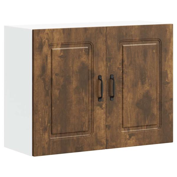 ARDEBO.de - Küchen-Hängeschrank Kalmar Räuchereiche Holzwerkstoff