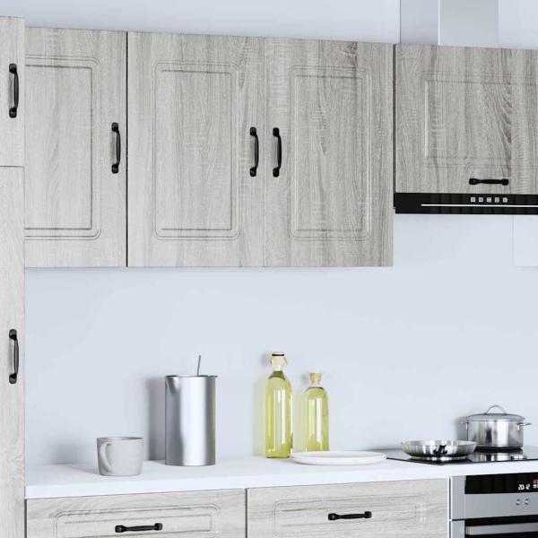 Küchen-Hängeschrank Kalmar Grau Sonoma Holzwerkstoff