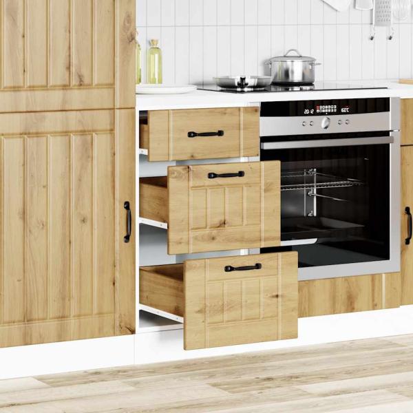 Küchen-Unterschrank Lucca Artisan-Eiche Holzwerkstoff