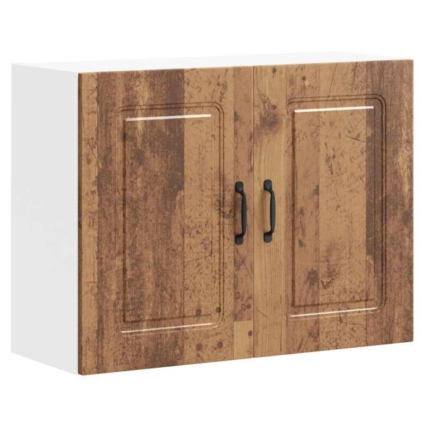 ARDEBO.de - Küchen-Hängeschrank Kalmar Altholz-Optik Holzwerkstoff