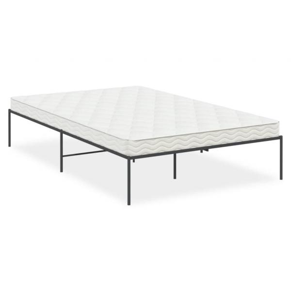 Bettgestell Metall Schwarz 120x190 cm