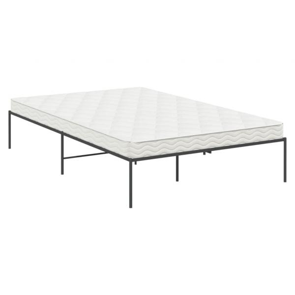 Bettgestell Metall Schwarz 120x190 cm