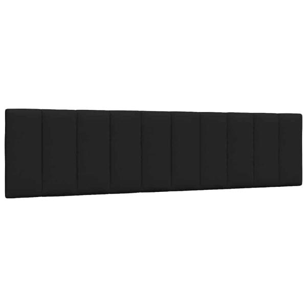 Bettgestell ohne Matratze Schwarz 200x200 cm Stoff