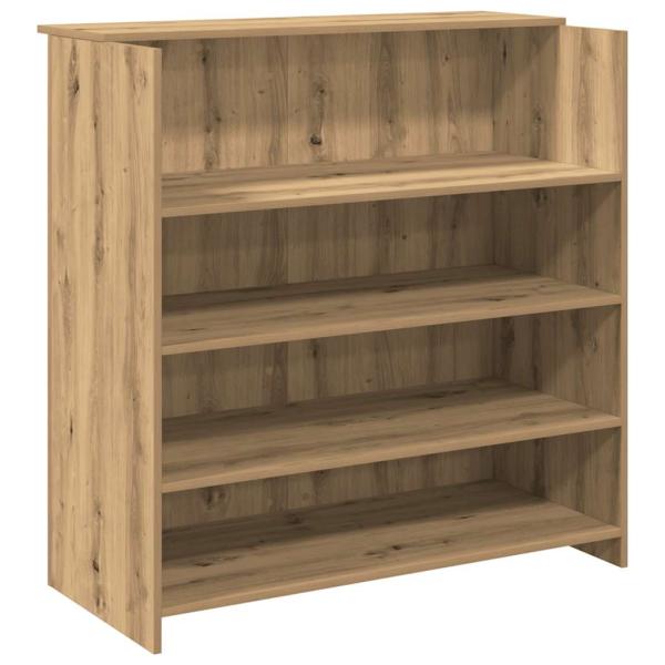 Empfangstheke Artisan-Eiche 100x50x103,5 cm Holzwerkstoff