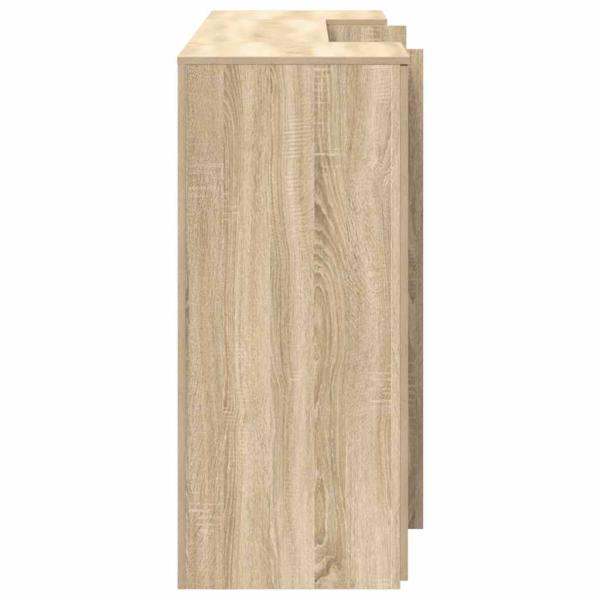 Empfangstheke Sonoma-Eiche 200x50x103,5 cm Holzwerkstoff