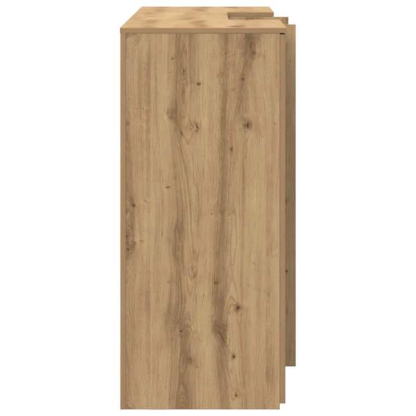 Empfangstheke Artisan-Eiche 155x50x103,5 cm Holzwerkstoff