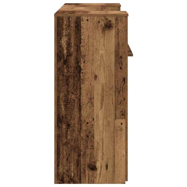 Empfangstheke Altholz-Optik 180x50x103,5 cm Holzwerkstoff