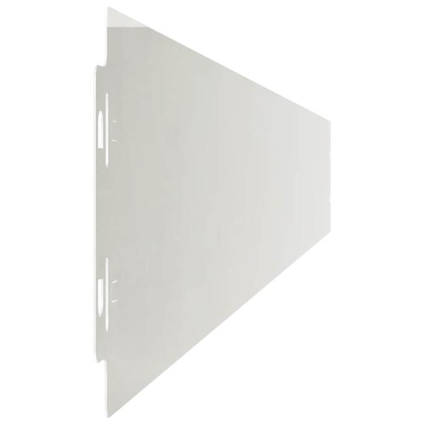 Rasenkanten 10 Stk. 10x103 cm Edelstahl