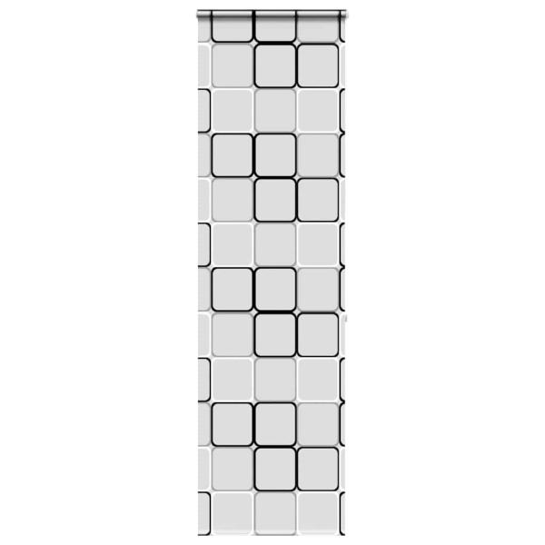 ARDEBO.de - Duschrollo mit Kassette 80x240 cm Stoffbreite 76 cm