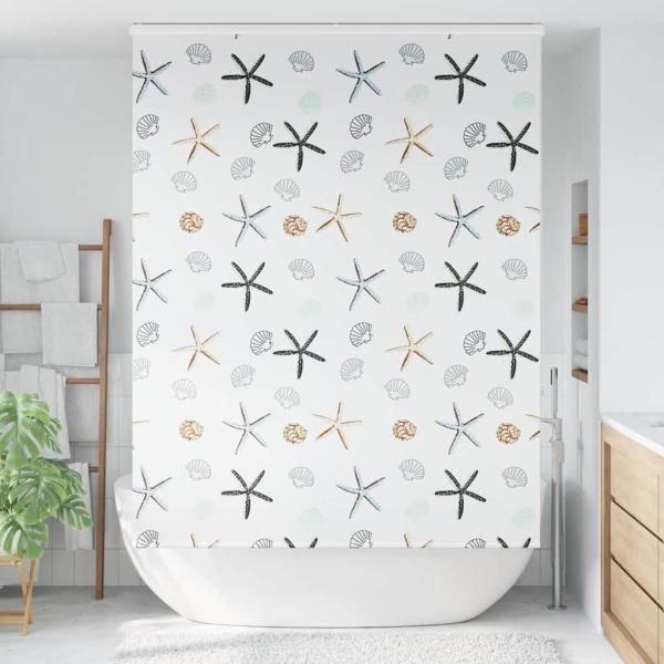 Duschrollo mit Kassette 160x240 cm Stoffbreite 156 cm