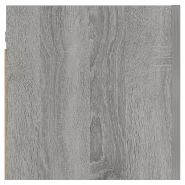 TV-Wandschränke 2 Stk. Grau Sonoma 30,5x30x30 cm