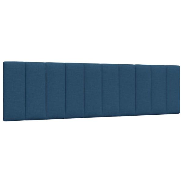 Bettgestell ohne Matratze Blau 180x200 cm Stoff