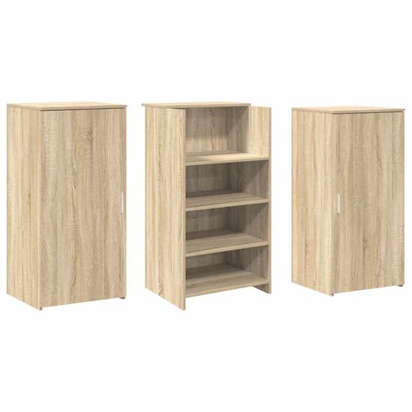Empfangstheke Sonoma-Eiche 155x50x103,5 cm Holzwerkstoff