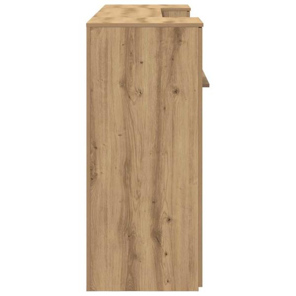 Empfangstheke Artisan-Eiche 200x50x103,5 cm Holzwerkstoff